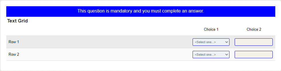 Grid Cells Validation